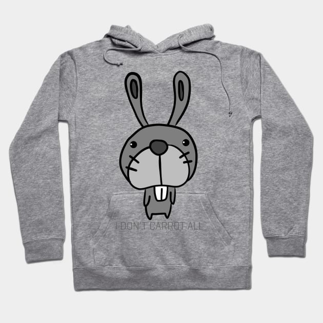 I Don't Carrot All Hoodie by Monster To Me